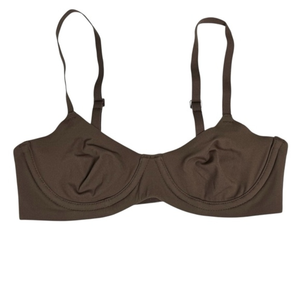 SKIMS Underwire Bra – Cocoa Brown (Sold Out!) 🤎✨
